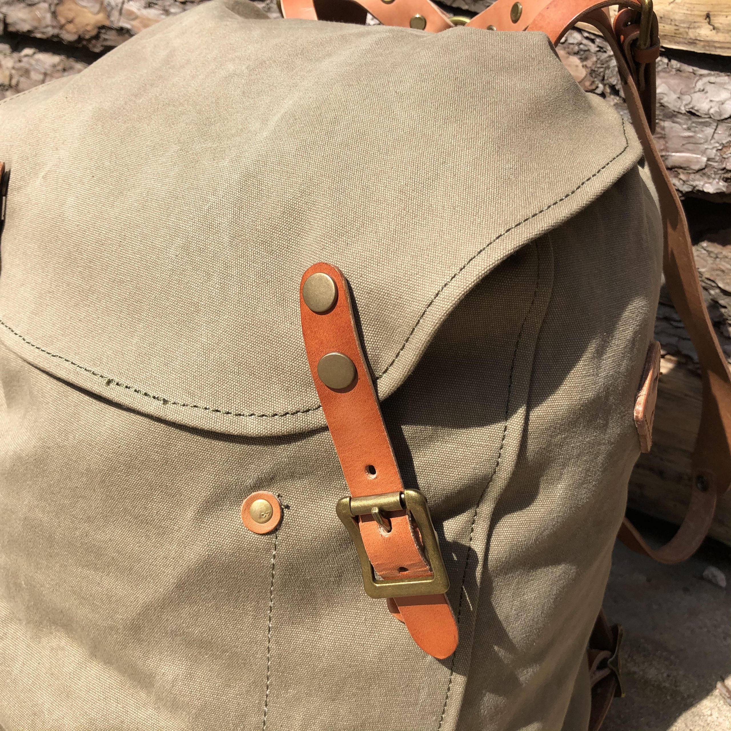 KIND’s Repro Swiss Army M39 Canvas Rucksack - Kind Supply Co.