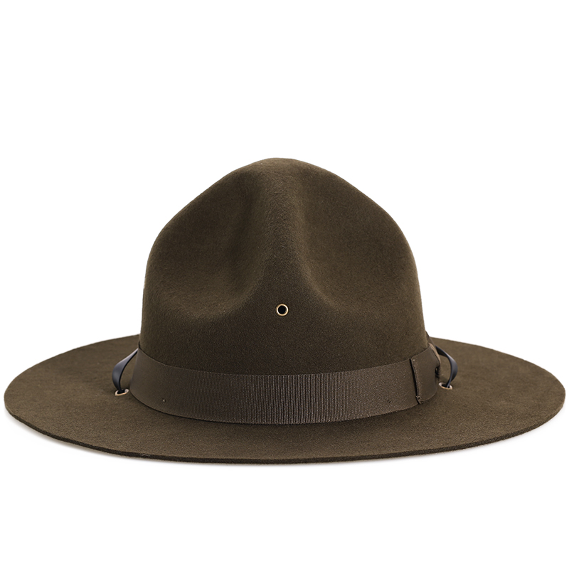 The Kind's Scout Campaign Hat In Army Green - Kind Supply Co.