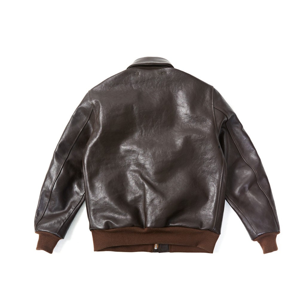 A2 Teacore Horsehide Leather Flight Jacket In Brown - Kind Supply Co.