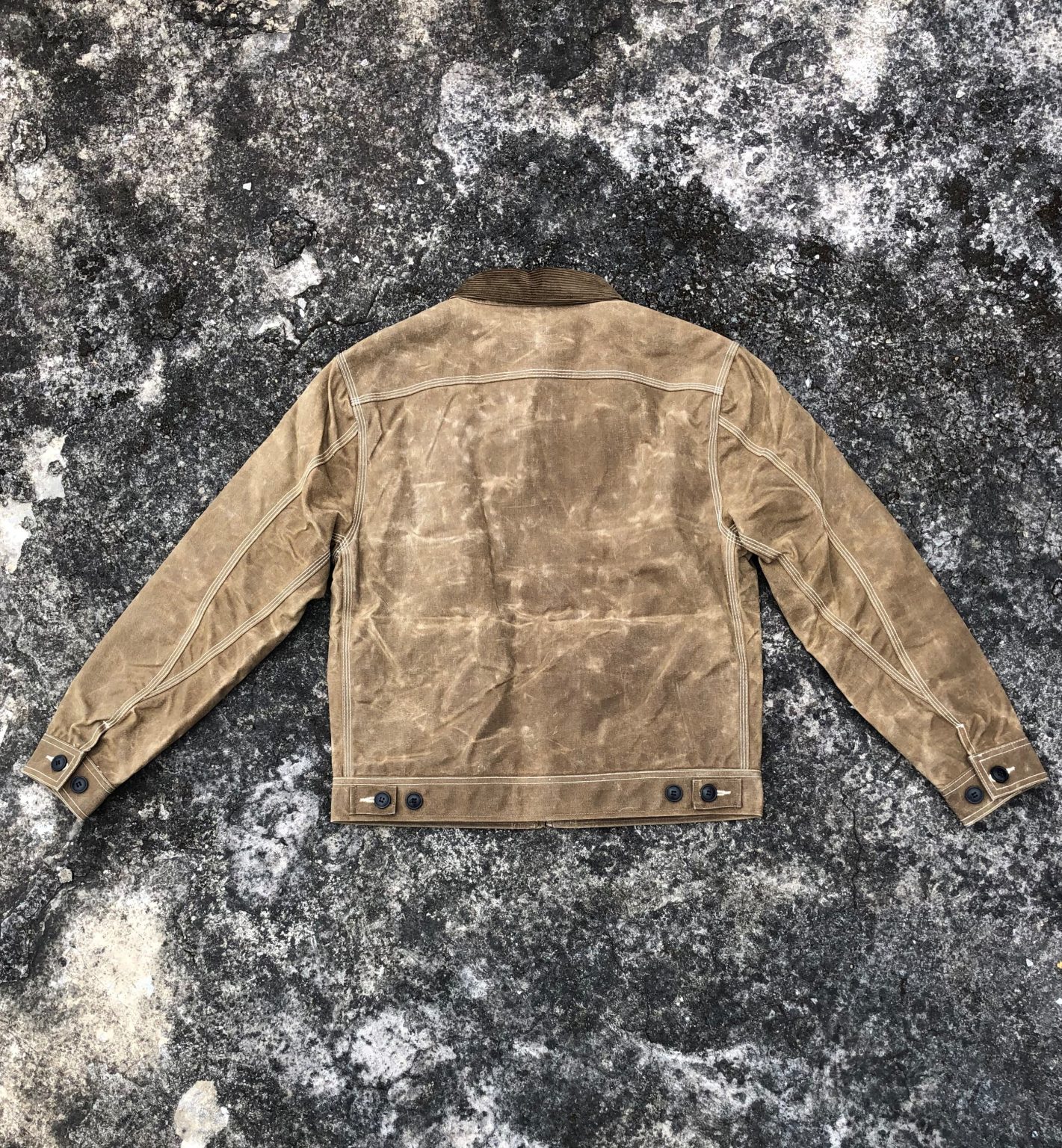 Waxed Cotton Canvas Motorcycle Jacket Kind Supply Co.