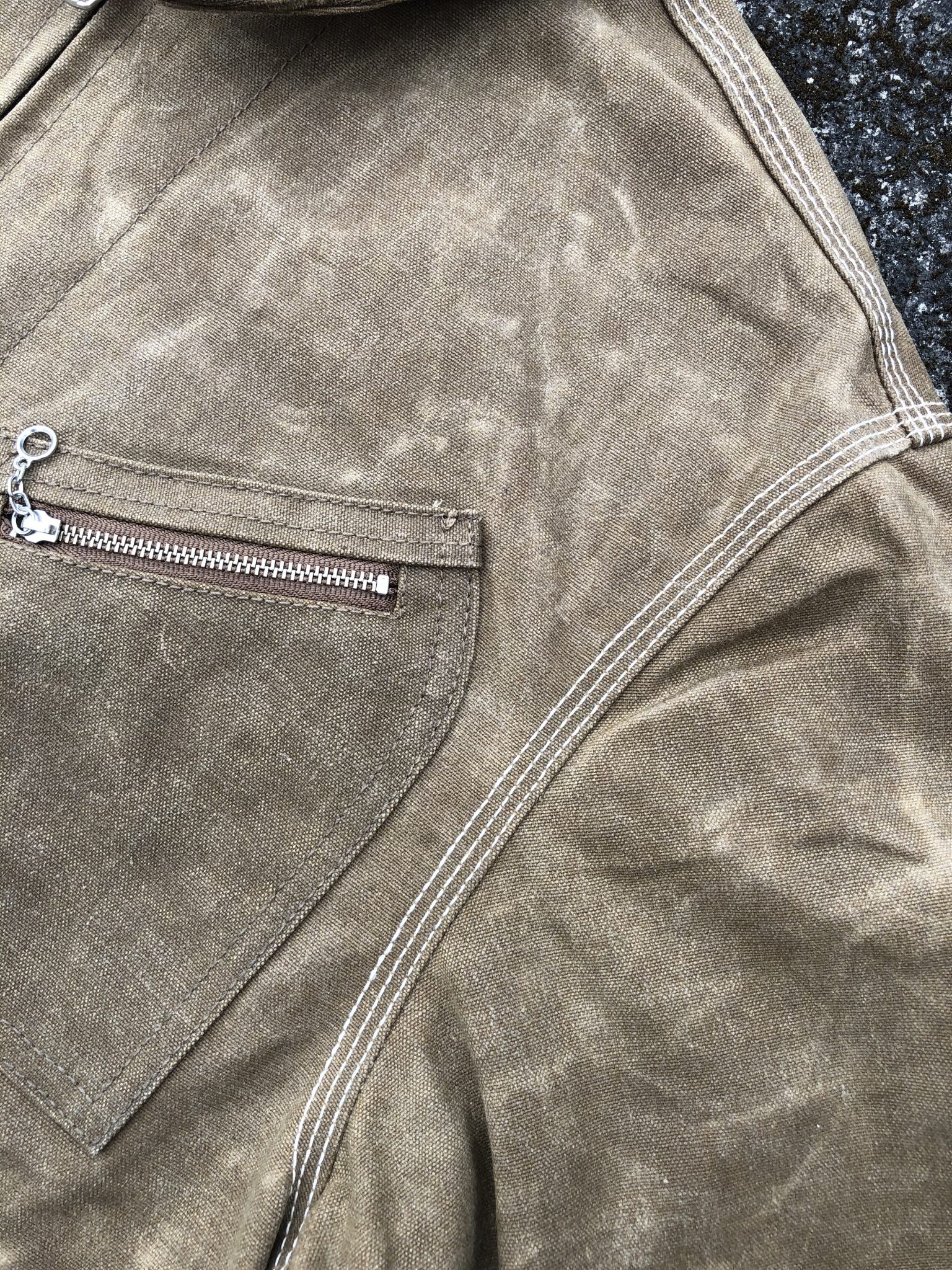 Waxed Cotton Canvas Motorcycle Jacket Kind Supply Co.