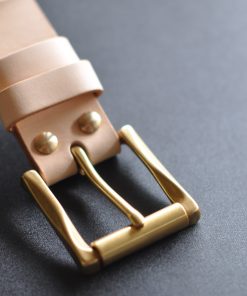 Alternative view of Handmade Italian Vegetable Tanned Leather Belt